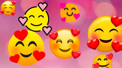 Bright and Joyful Smiling Face With Heart-Eyes Emoji