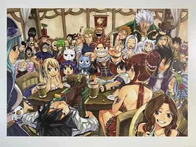 SouLAnimation | Fairy Tail GUILD FAMILY Limited Ed Art Piece