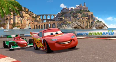 Обои на рабочий стол Холи ДеЛюкс из мультфильма Тачки 2 / Cars 2, обои для  рабочего стола, скачать обои, обои бесплатно