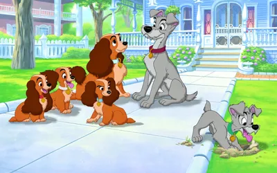 Леди и Бродяга (Lady and the Tramp) :: Дисней (Disney) :: Мультфильмы ::  хуманизация (humanization) / смешные картинки и другие приколы: комиксы,  гиф анимация, видео, лучший интеллектуальный юмор.