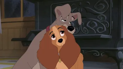 Леди и Бродяга (Lady and the Tramp) :: jyundee :: Дисней (Disney) :: artist  :: хуманизация (humanization) :: Мультфильмы / смешные картинки и другие  приколы: комиксы, гиф анимация, видео, лучший интеллектуальный юмор.