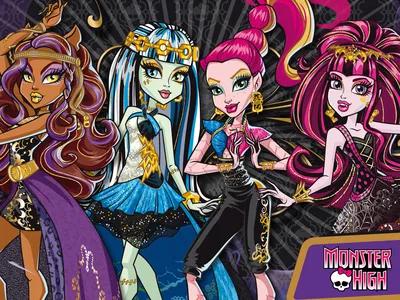 Купить постер (плакат) Monster High на стену для интерьера (артикул 103899)