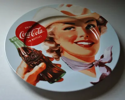 история бутылки кока-кола, coca-cola постер в стиле 60х годов купить с  доставкой