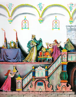 Сказка о мёртвой царевне и о семи богатырях | Русские сказки и былины