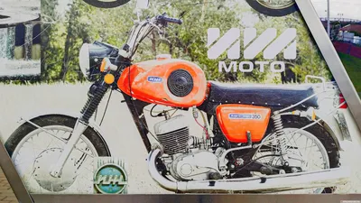 1:24 ИЖ Планета 2 мотоцикл с журналом №4| Интернет-магазин масштабных  моделей для коллекционеров