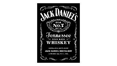 Bottle Jack Daniels with custom label - Годишнина