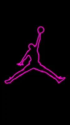 WALLPAPERS JORDAN NEON PINK ROSA | Винтажные плакаты, Картинки, Обои в  стиле nike