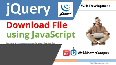 Download File using JavaScript jQuery - JavaScript Download File - YouTube