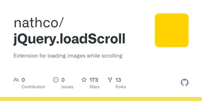 GitHub - nathco/jQuery.loadScroll: Extension for loading images while  scrolling