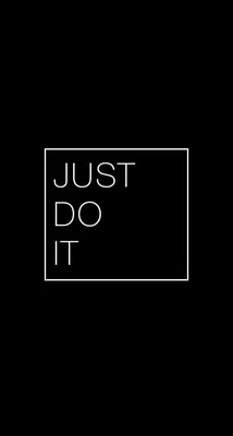 Just Do It Wallpaper for iPhone | Just do it wallpapers, Just do it,  Fitness wallpaper