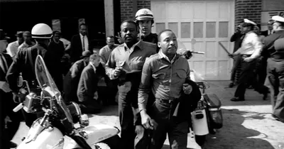 On Apr 12, 1963: Bull Connor Orders Dr. Martin Luther King Jr. and Dozens  More Civil Rights Marchers Violently Arrested in Birmingham