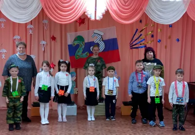 В детском саду прошло развлечение, посвященное 23 февраля - МАДОУ Детский  сад №32 «Звёздная колыбель» г. Липецка