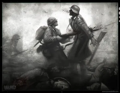 Рисунок солдат и смерть - 71 фото