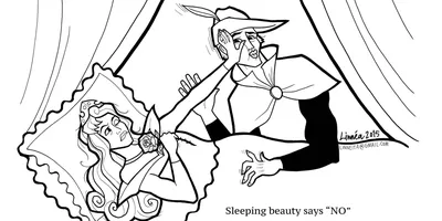 Легкий рисунок к сказке спящая царевна - 61 фото