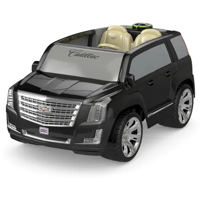 Power Wheels Cadillac Escalade Ride-On Vehicle, Black, 12V - Walmart.com