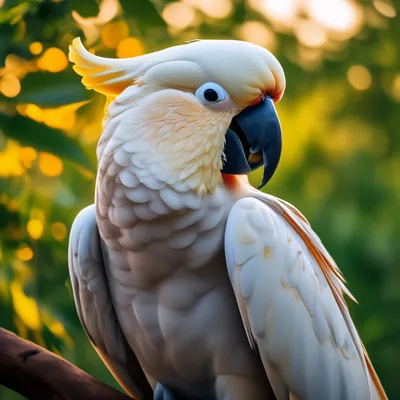 Попугай какаду,большой, яркий, …» — создано в Шедевруме