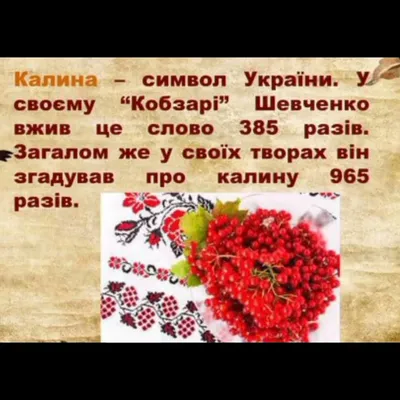 Калина - символ України. Ст.гр. - YouTube