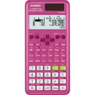 fx-300ES PLUS 2nd Edition Pink | Pink Scientific Calculator | CASIO