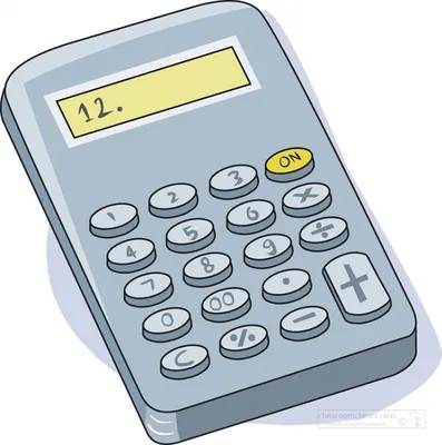 Mathematics Clipart-math calculator 913