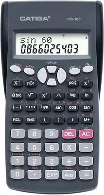 Amazon.com : CATIGA Scientific Calculator 2 Line - for Math (Algebra and  Trigonometry), Science, Statistics, Engineering, Physics, Business Class,  Over 200 Functions, with Memory and Replay Function : Office Products