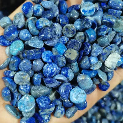 Природный лазуритовый кристалл, лазурит, гравий, камень, кварц,  необработанный драгоценный камень, образец минерала, украшение,  энергетический камень | AliExpress