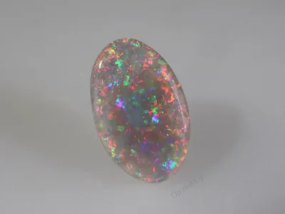 Опал благородный (опал с оптич. эффектом), Opal with play-of-color,  Edelopal, Opale noble • Mineral Catalog