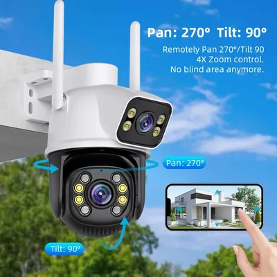 Обзор камеры видеонаблюдения Anpviz AZ-IPZ45820E с 20-кратным зумом,  матрицей 8 Мп и возможностью вращения при удаленном управлении /  Видеокамеры, экшн-камеры и все для них / iXBT Live