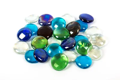 Камешки Марблс стеклянные шарики 16 мм, 50 штук в сеточке купить по цене  300 ₽ в интернет-магазине KazanExpress