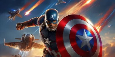 Обои капитан америка | Captain america wallpaper, Captain america, Iron man  vs captain america
