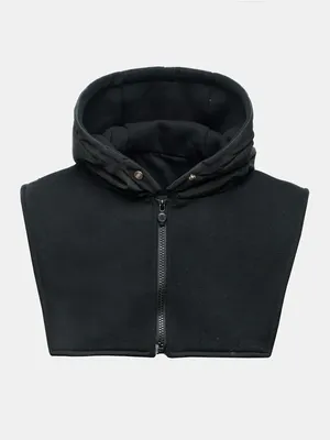 Шапка-капюшон черного цвета 6631223011 - купить в интернет-магазине 2MOOD
