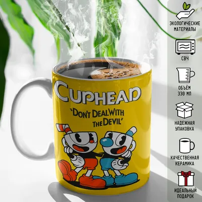 Кружка \"Cuphead. Капхед\", 330 мл - купить по доступным ценам в  интернет-магазине OZON (220192115)