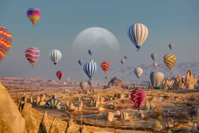Турция, Каппадокия. Полет на воздушном шаре. - «Волшебное приключение в  небе Каппадокии! Фото + видео.» | отзывы
