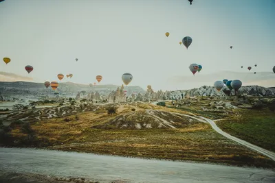 Фестиваль воздушных шаров в Каппадокии