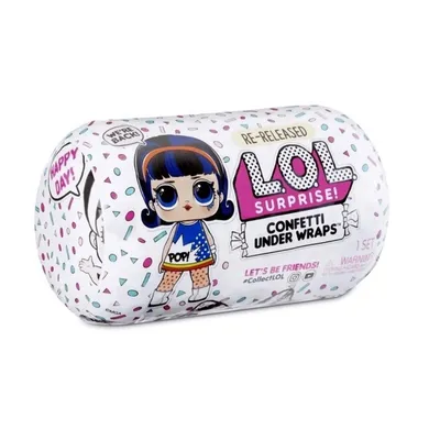 Купить куколка Confetti капсула L.O.L. Surprise 571469, цены на Мегамаркет  | Артикул: 100028158170