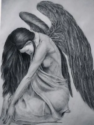 Angel - Изобразительное искусство - Карандаш, ручка, фломастер.