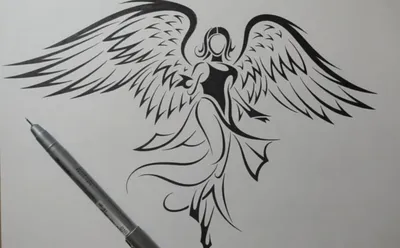 Рисунки карандашом - Женщина - это загадка, только надо понять какую  ромашку подобрать к её ангелу, и какую розу с шипами к демону!!! ))  #женщина#ангел#демон#рисуемвместе#карандашик#красиваяфигура | Facebook