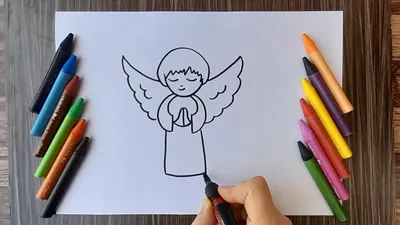 Рисунки карандашом Ангелы и Демоны (28 фото) 🔥 Прикольные картинки и юмор