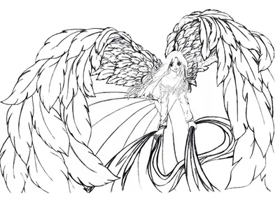 Как нарисовать ангела карандашом (44 фото) - поэтапные инструкции по  рисованию