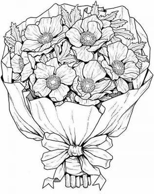 Картинки для срисовки: цветы (рисунки цветов карандашом)