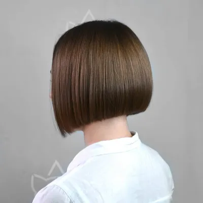 Стрижка боб-каре 2021 для леди 40-50 лет: вид сзади (+15 фото) | Прически  для тонких волос, Стрижка, Идеи причесок