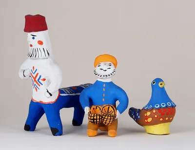Собрание художника В.А. Дувидова] Каргопольская глиняная игрушка. ... |  Аукционы | Аукционный дом «Литфонд»