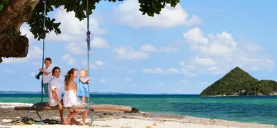 Красивый Пляж В Philipsburg, Сен-Мартен, Карибских Островов Фотография,  картинки, изображения и сток-фотография без роялти. Image 23041666