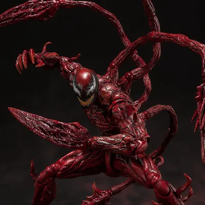 Venom: Let There Be Carnage Movie Masterpiece Series PVC Action Figure 1/6  Carnage Deluxe Ver.