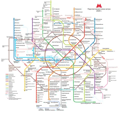 Схема метро - Карта метро Москвы