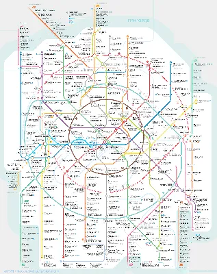 Карта метро и МЦК Москвы 2020 года с новыми станциями - Кремль