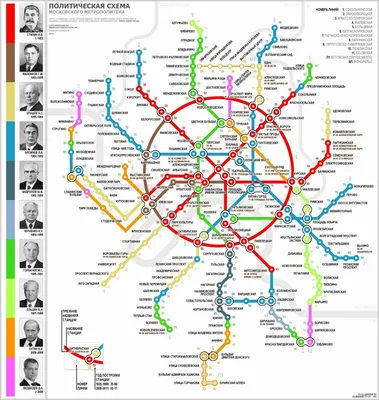 Карта метро Москвы - Sxemy.ru