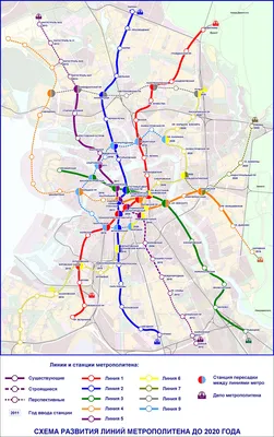 Карта метрополитена Санкт-Петербурга, линии и станции метро Петербурга,  схема метро Питера