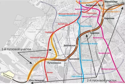 Перспективы Петербургского метрополитена - новости строительства и развития  подземных сооружений