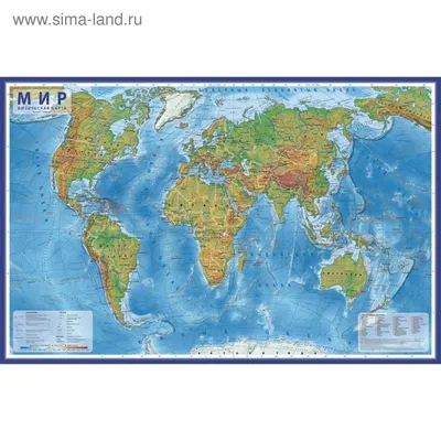Политическая карта мира - Мир - Каталог | Каталог векторных карт