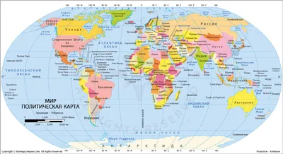 Карты мира из дерева - Каталог товаров